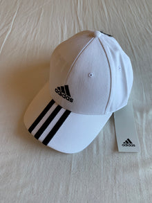 Gorra Baseball 3 Stripes "Blanca"