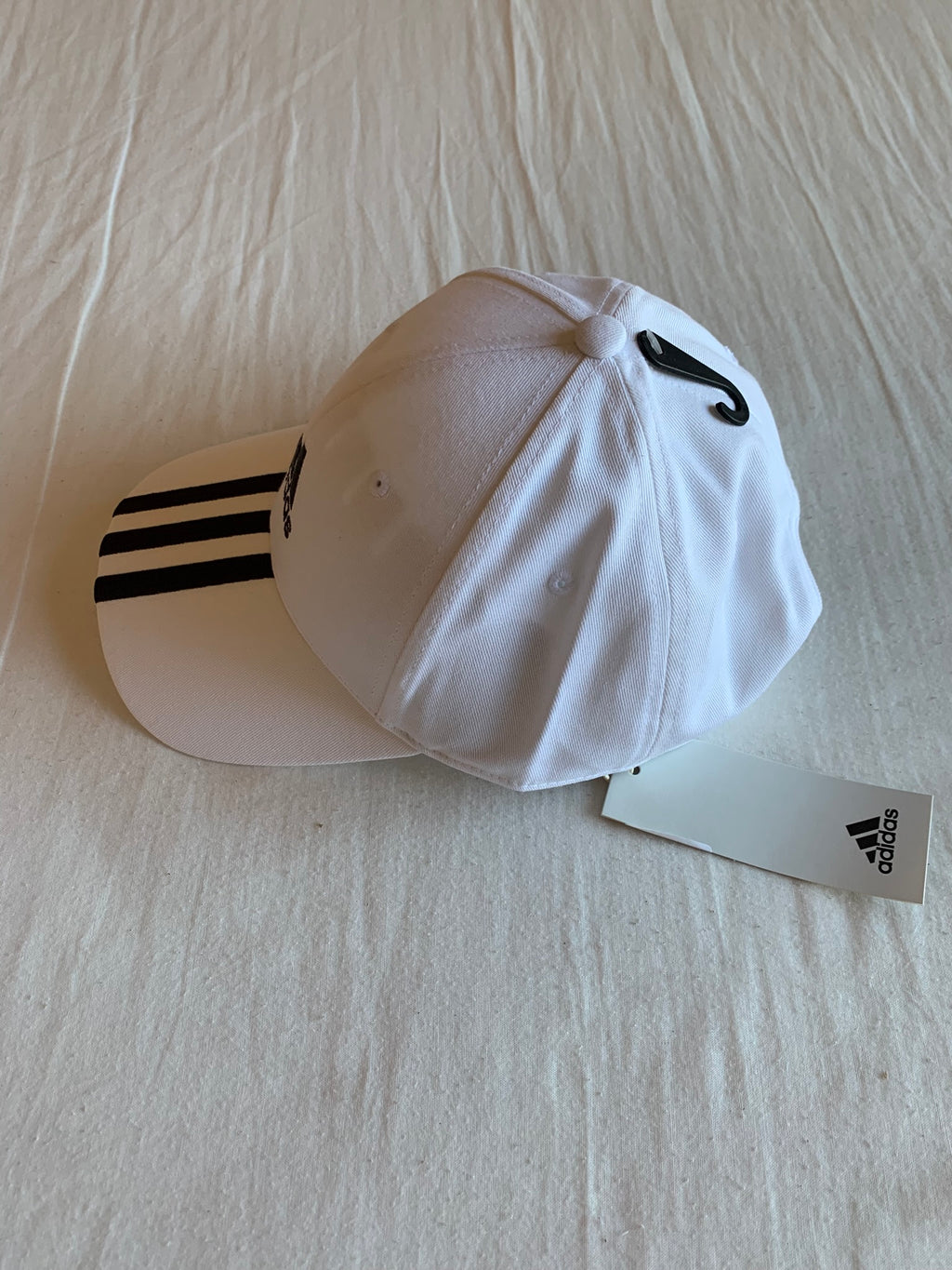 Gorra Baseball 3 Stripes "Blanca"