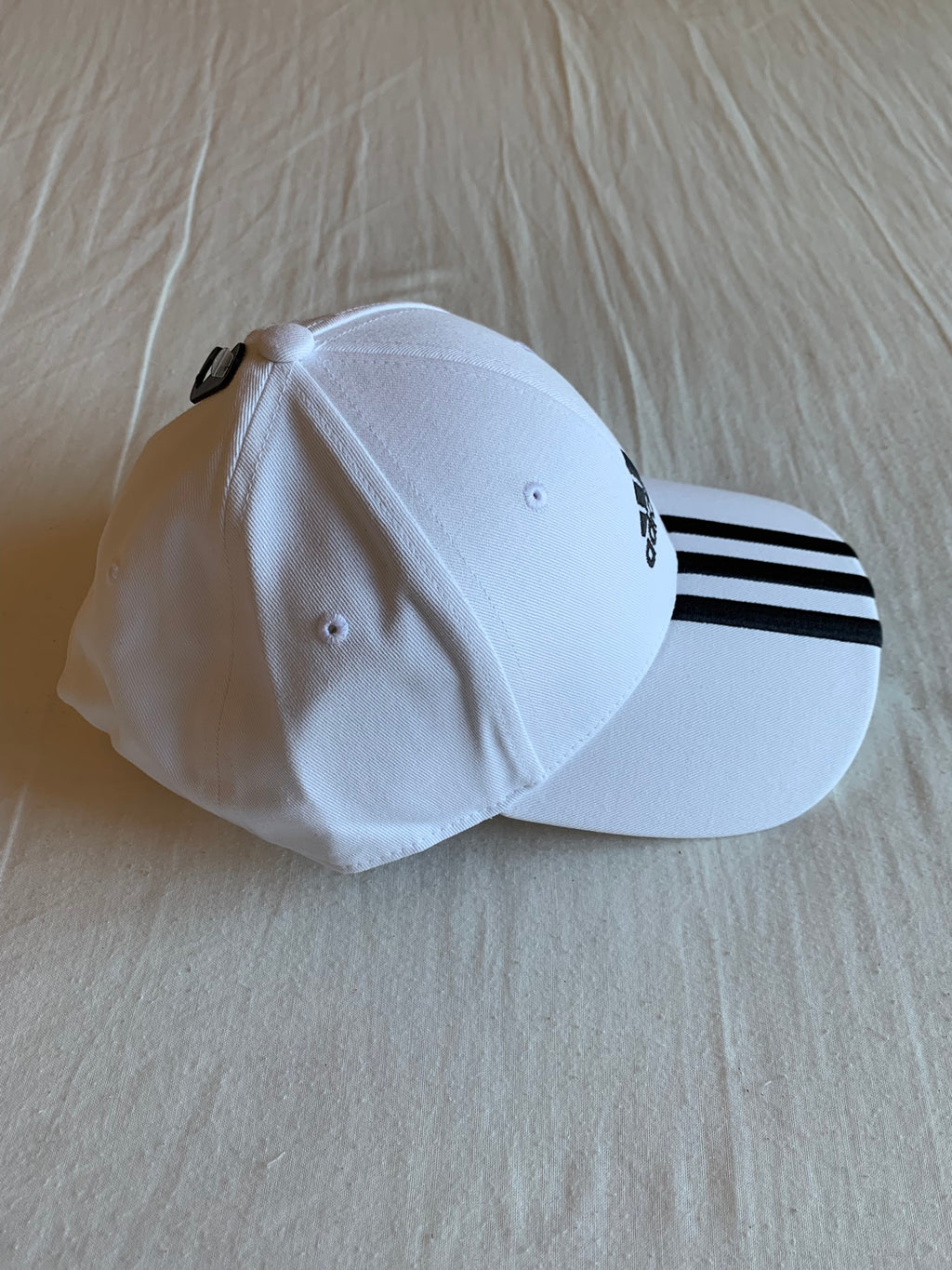 Gorra Baseball 3 Stripes "Blanca"