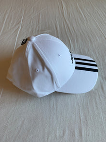Gorra Baseball 3 Stripes "Blanca"