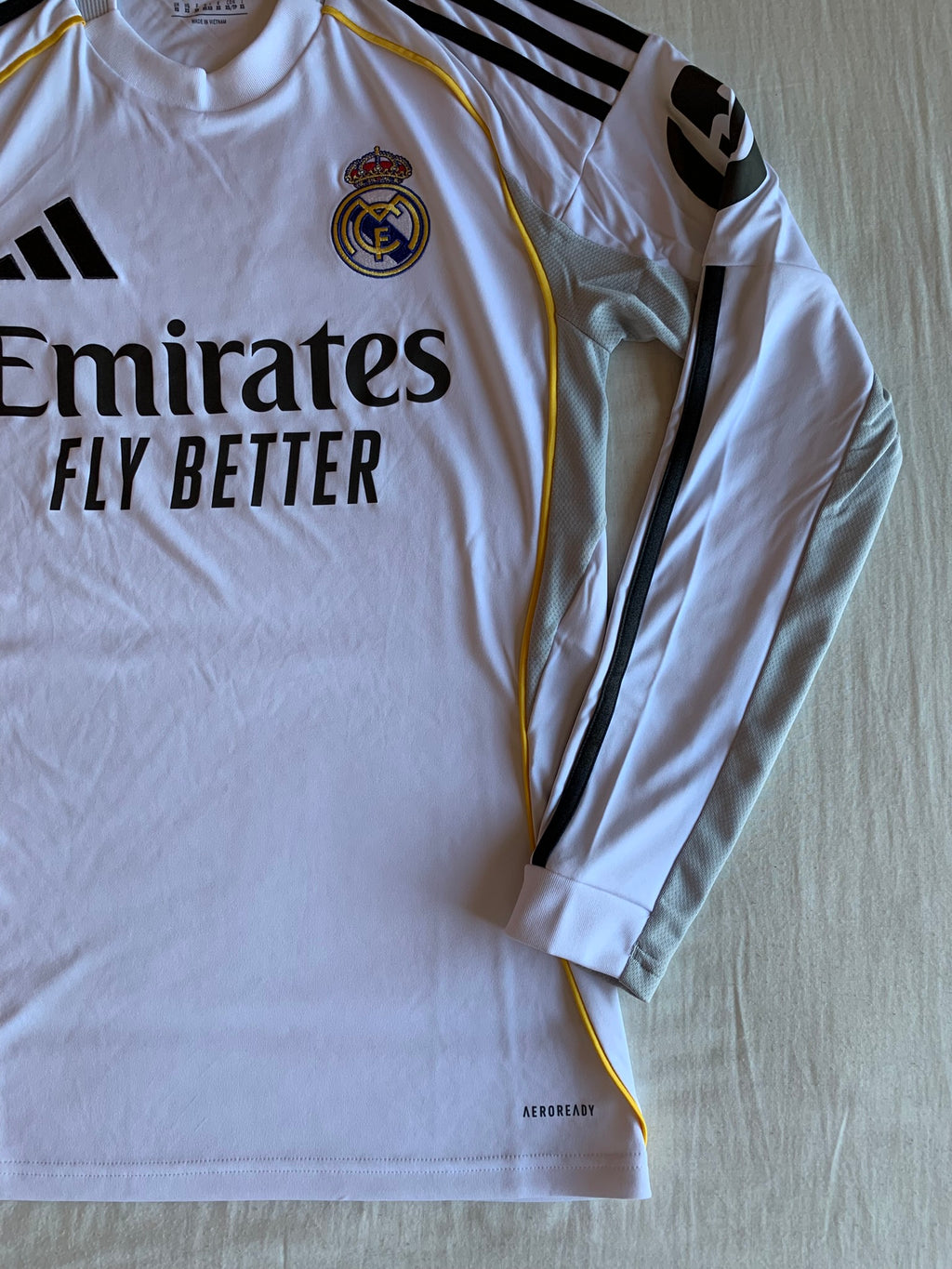 Camiseta Real Madrid 1ª Equipación Manga Larga "25/26"