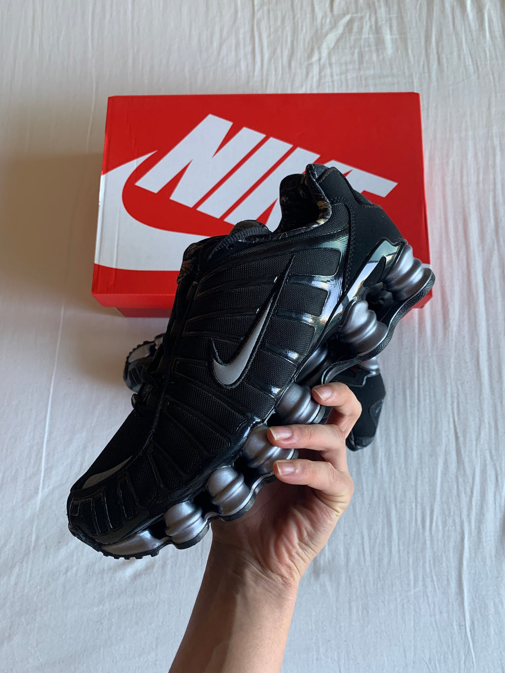 Nike Shox TL "Black Realtree Edge Camo"