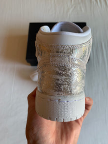 Jordan 1 Mid SE "Distressed White Field Silver"