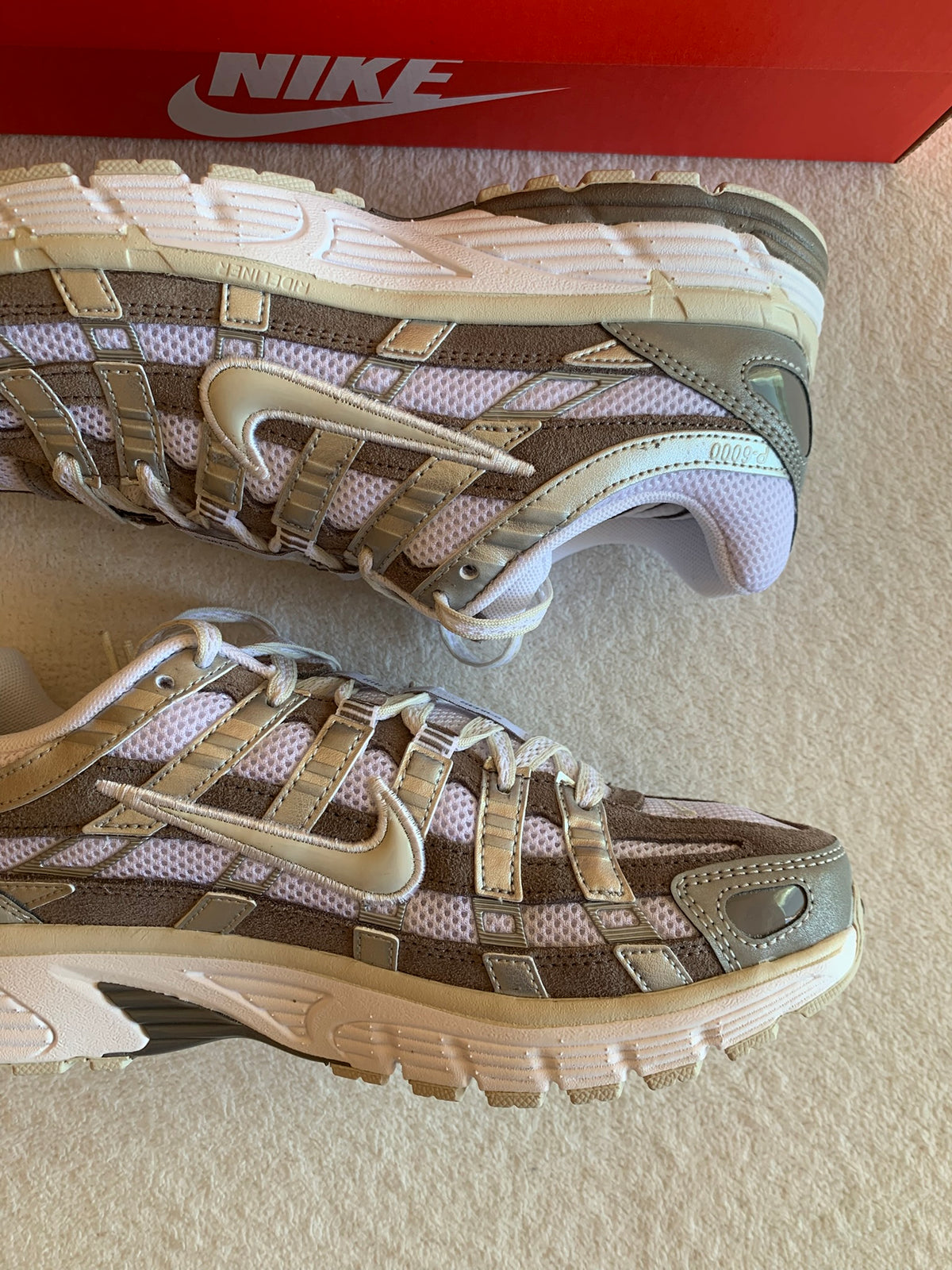 Nike P-6000 W "Silver Cave Stone"