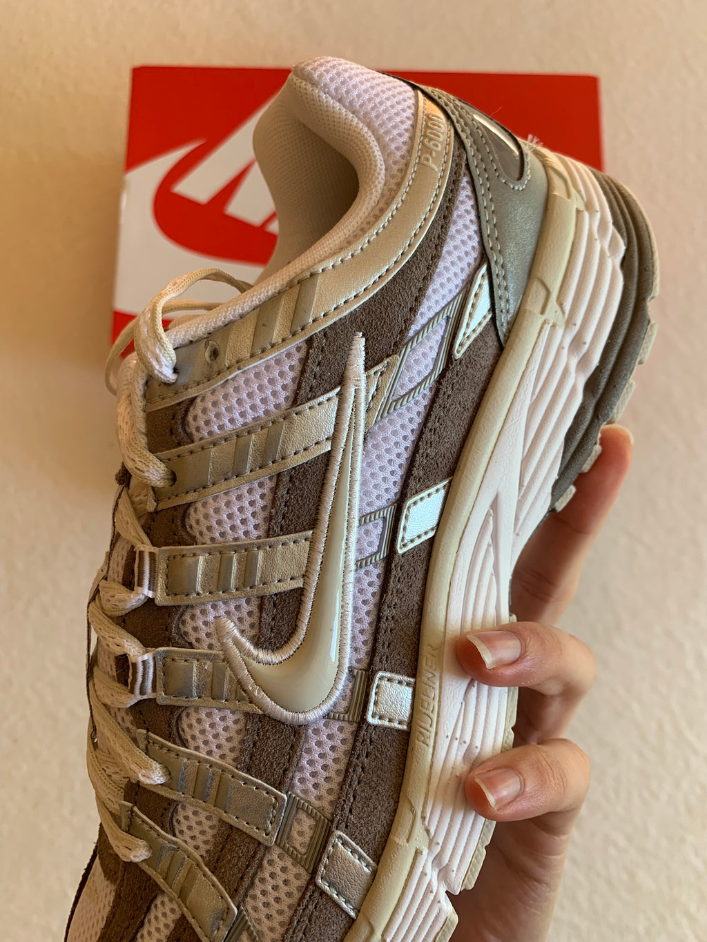 Nike P-6000 W "Silver Cave Stone"