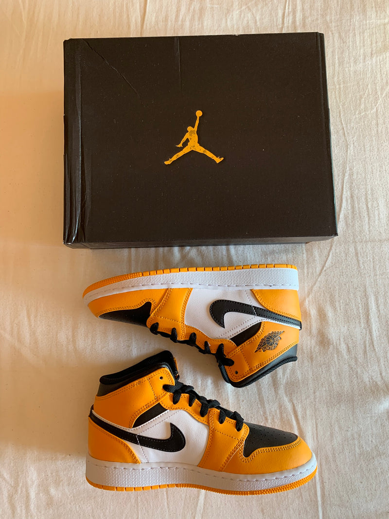 Jordan 1 Mid GS "Taxi"