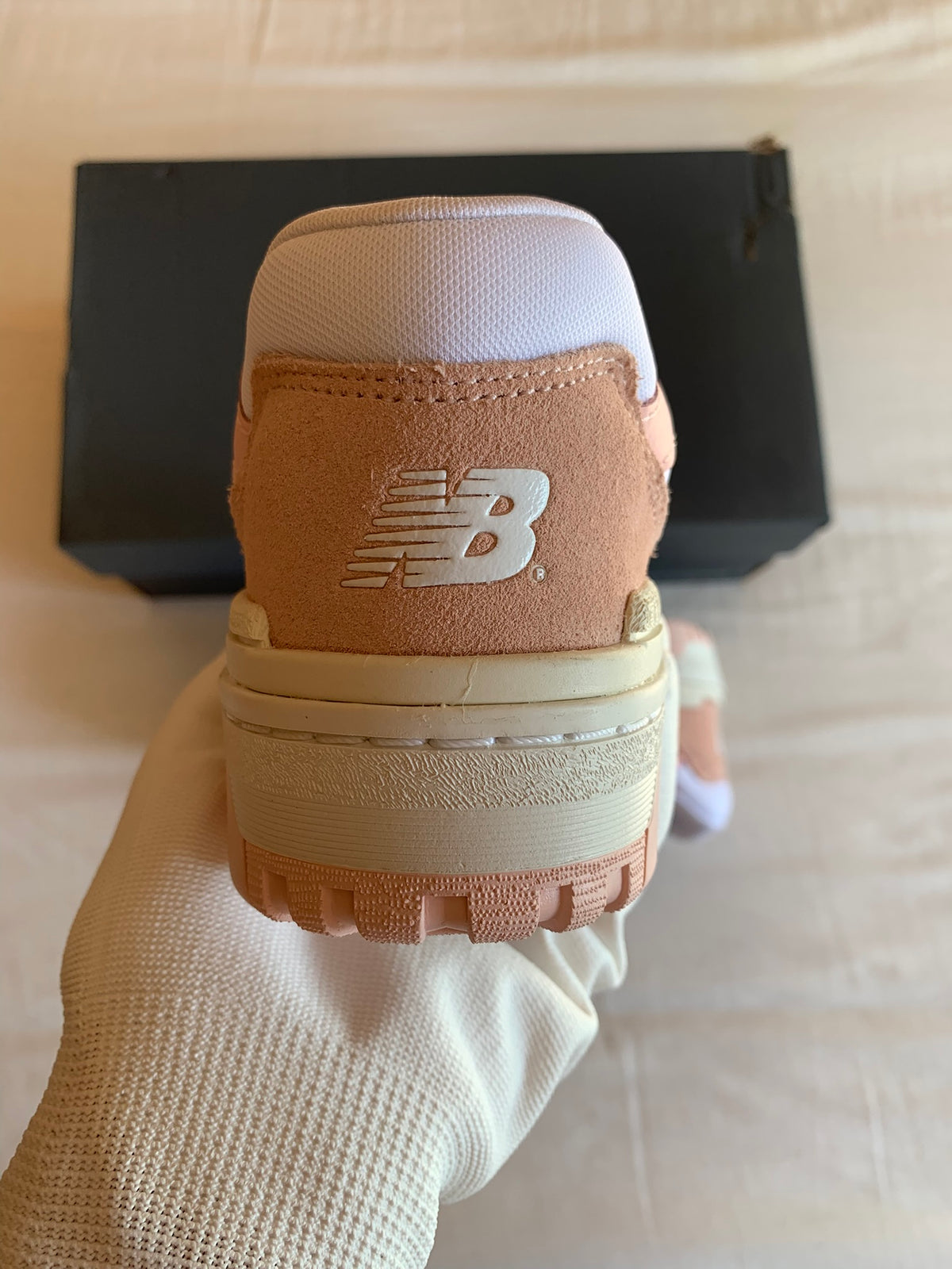 New Balance 550 GS "White Pink Sea Salt"