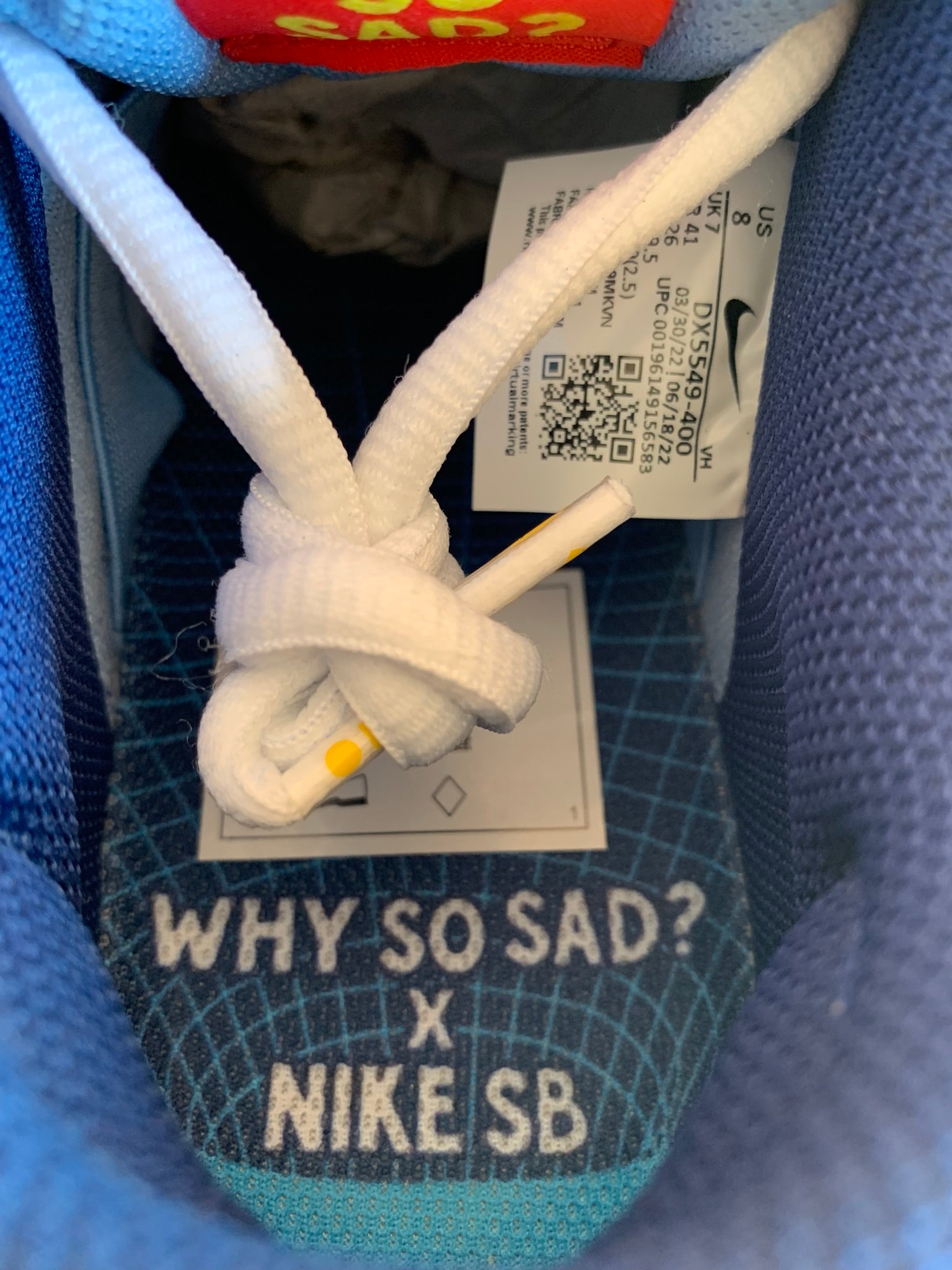 Nike SB Dunk Low Pro "Why So Sad?"