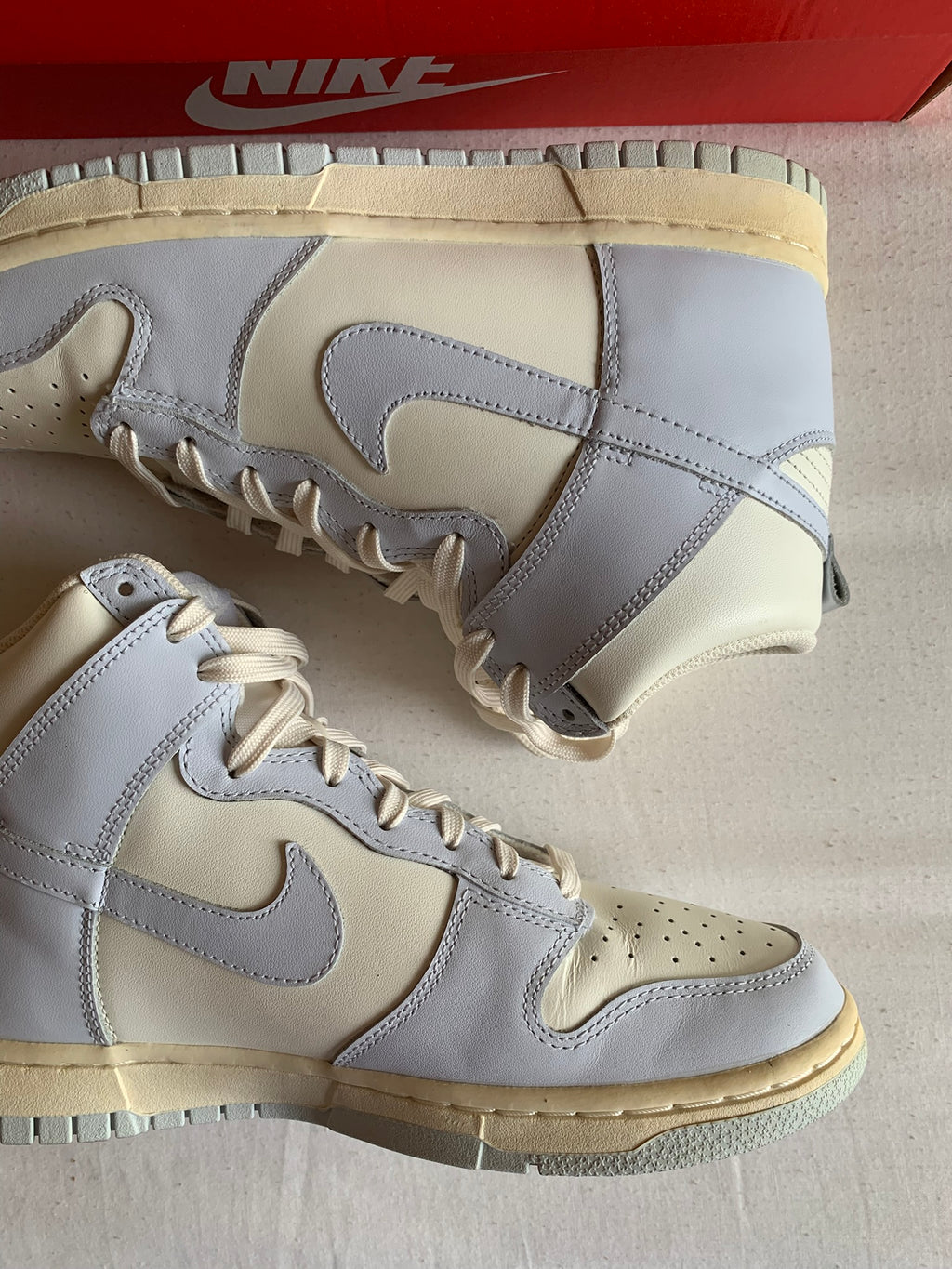 Nike Dunk High W "Sail Football Grey"