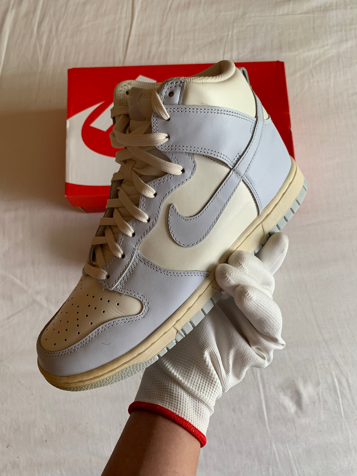 Nike Dunk High W "Sail Football Grey"