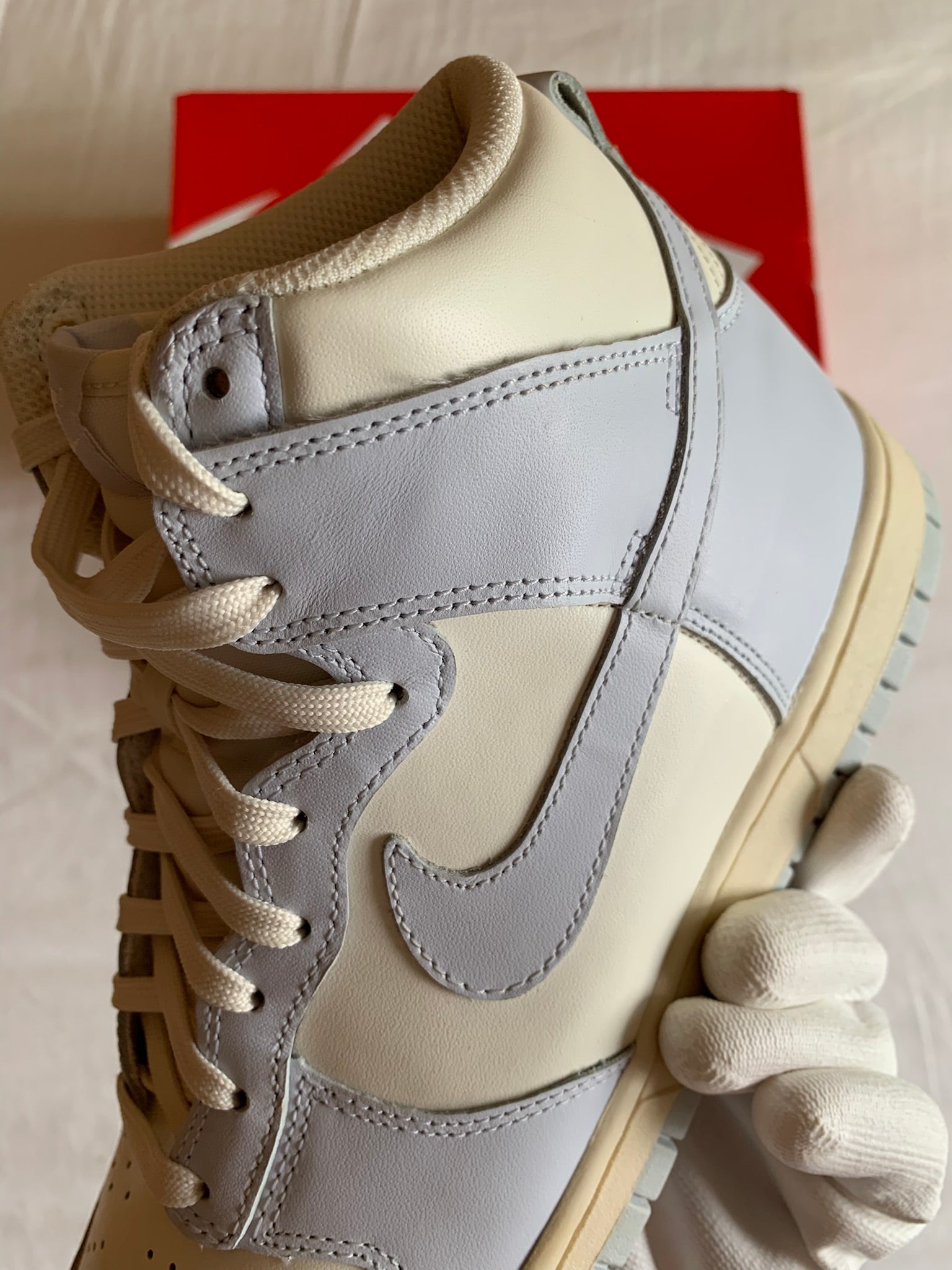 Nike Dunk High W "Sail Football Grey"