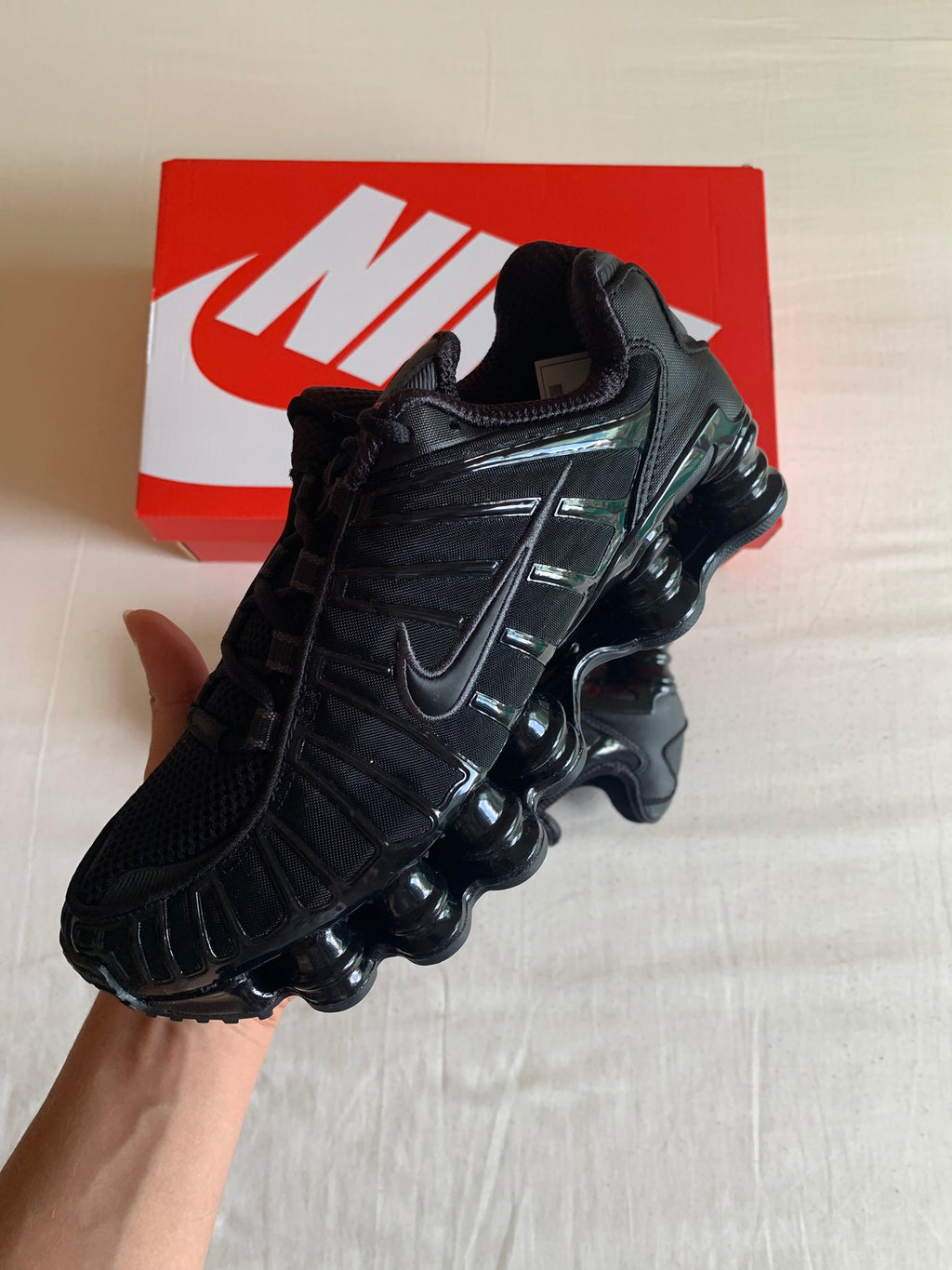 Nike Shox TL W "Black Max Orange"