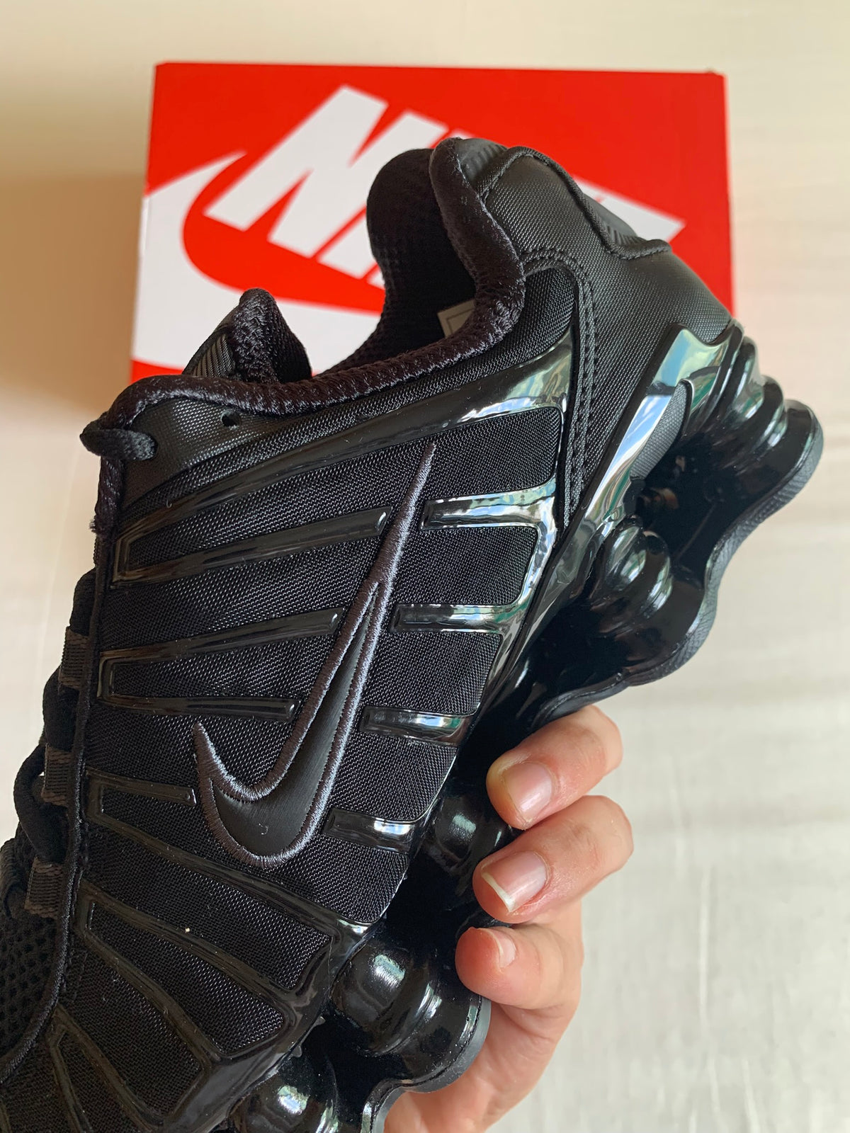 Nike Shox TL W "Black Max Orange"