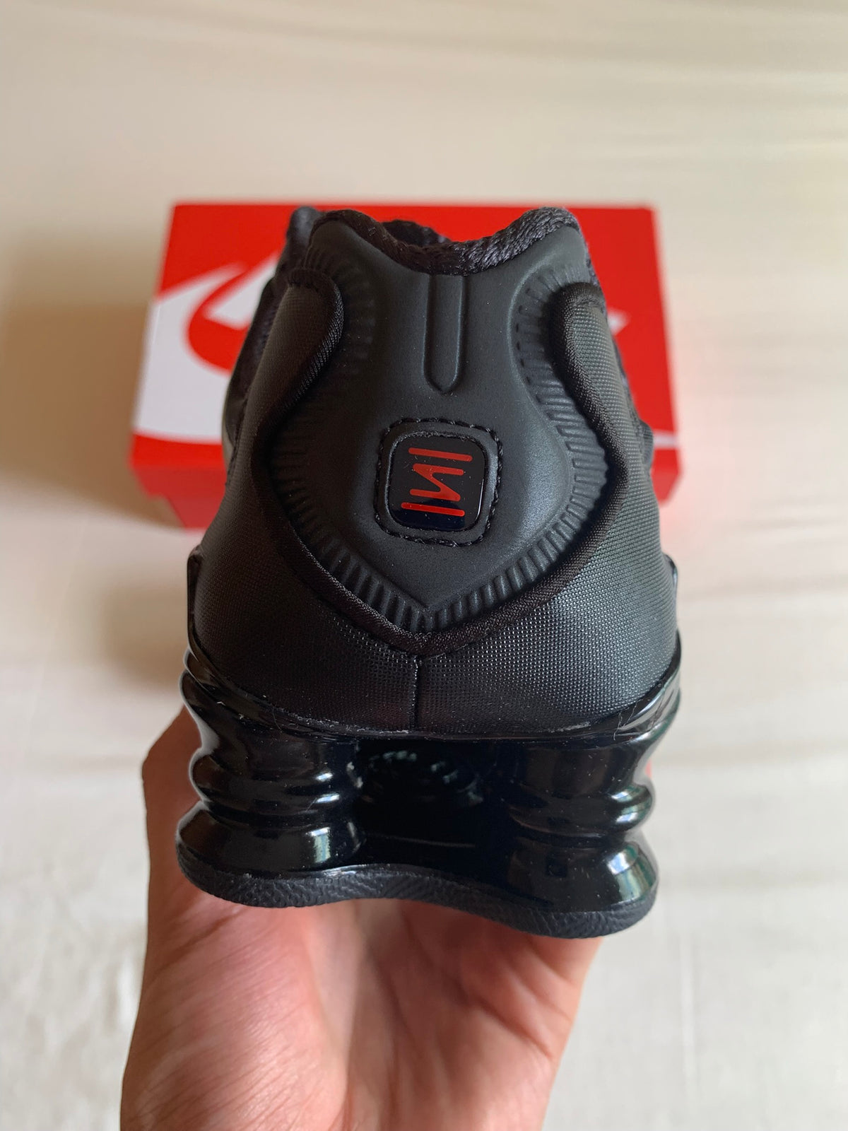 Nike Shox TL W "Black Max Orange"