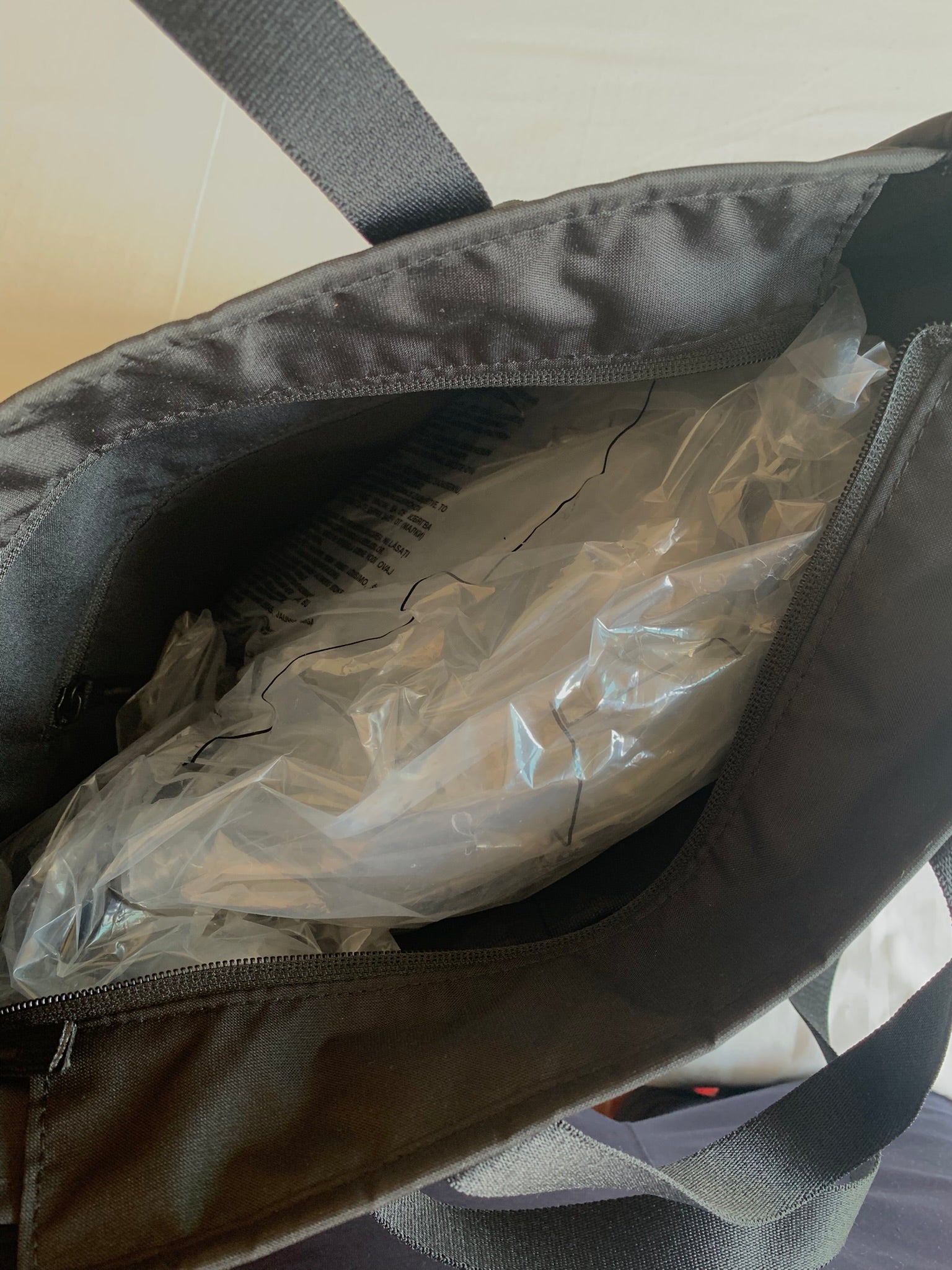 Bolsa de Gimnasio Tote 28L "Negra"
