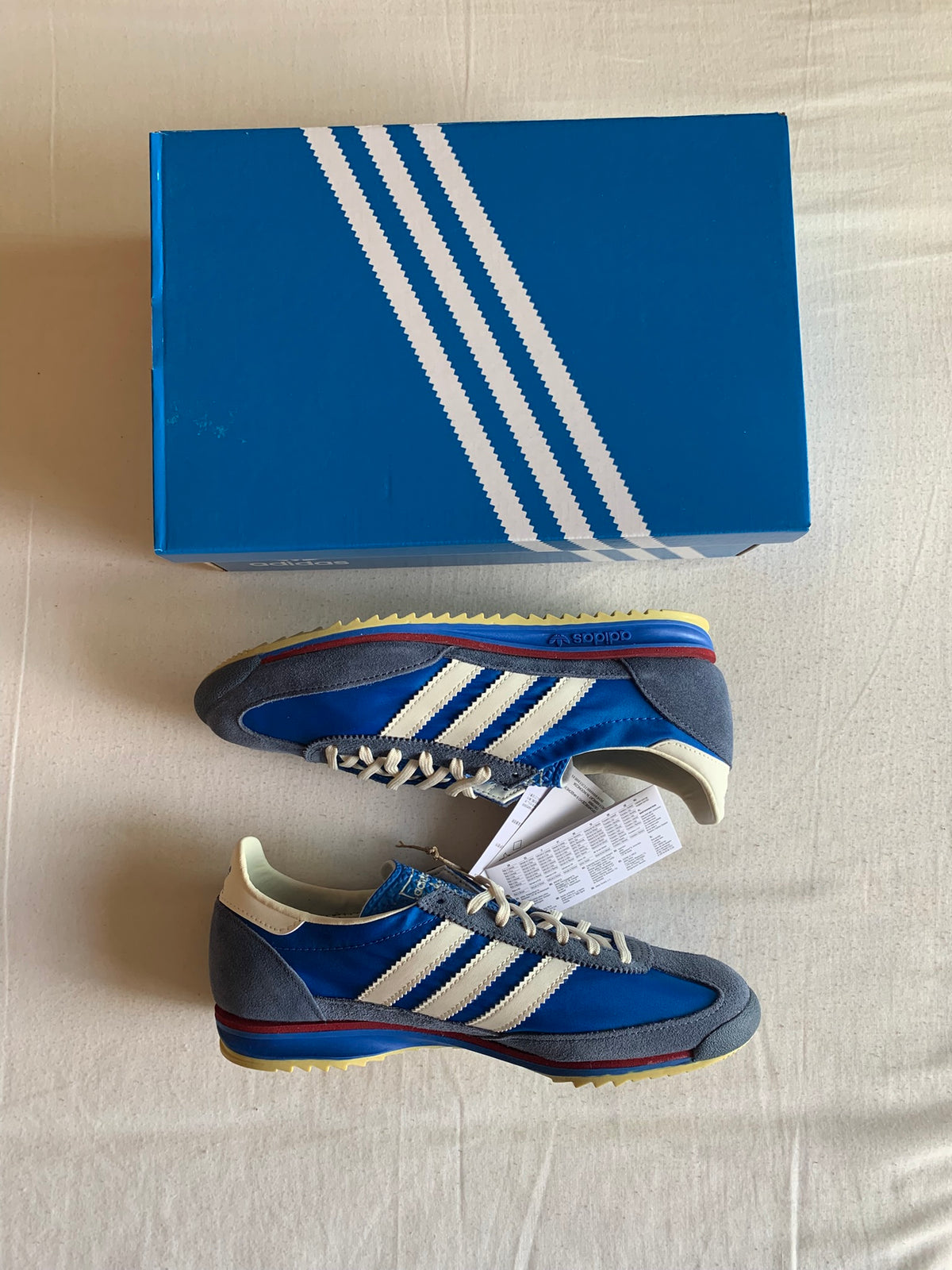 Adidas SL 72 OG "Blue Bird Off White"