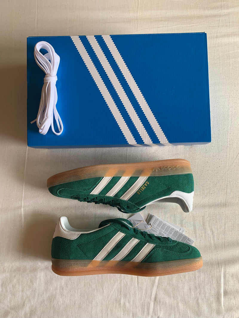 Adidas Gazelle Indoor "Green White Gum"