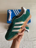 Adidas Gazelle Indoor "Green White Gum"