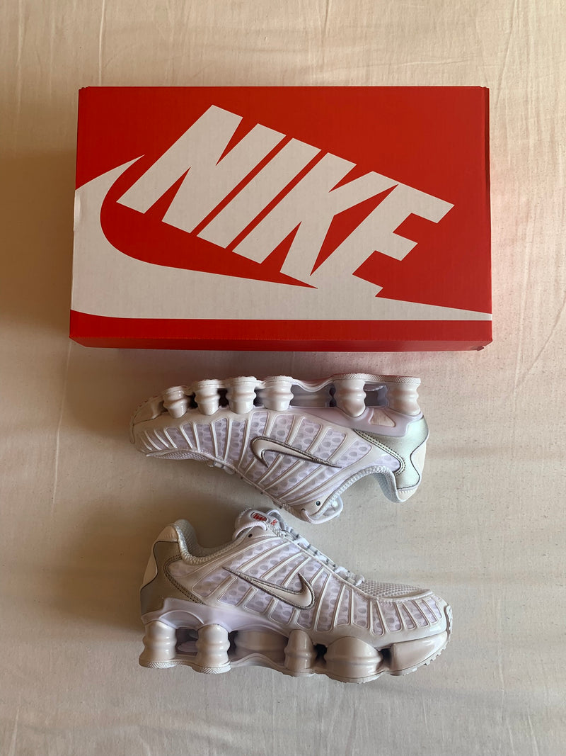 Nike Shox TL W "White Metallic Silver"