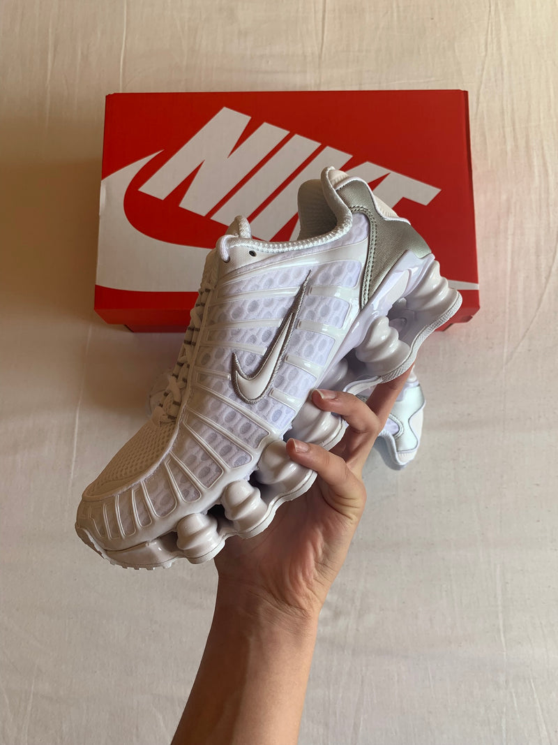 Nike Shox TL W "White Metallic Silver"