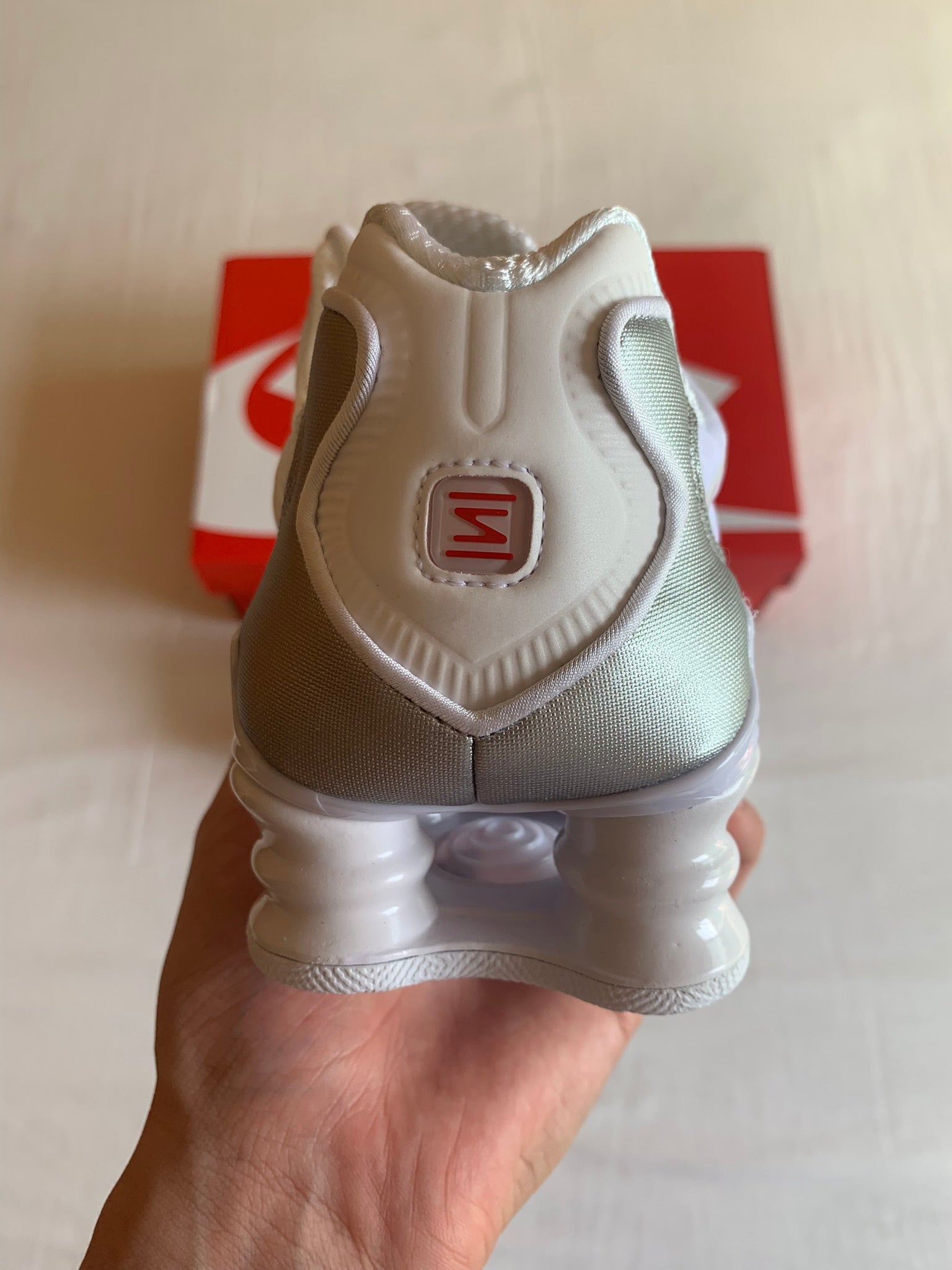 Nike Shox TL W "White Metallic Silver"