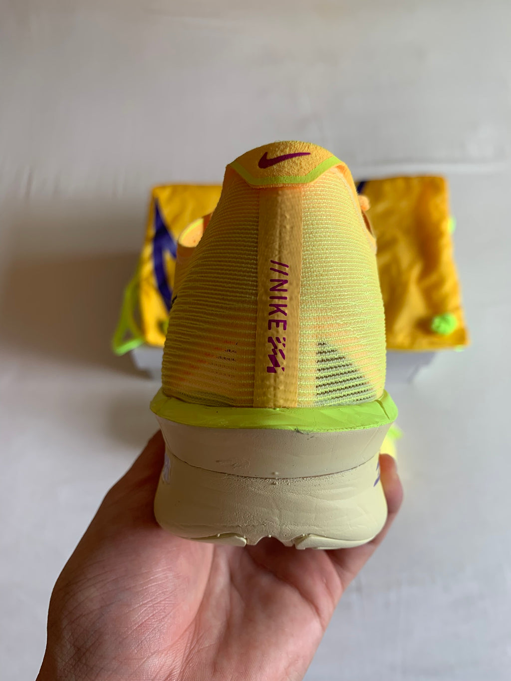Nike Vaporfly 4 W "Citron Pulse Indigo Burst"