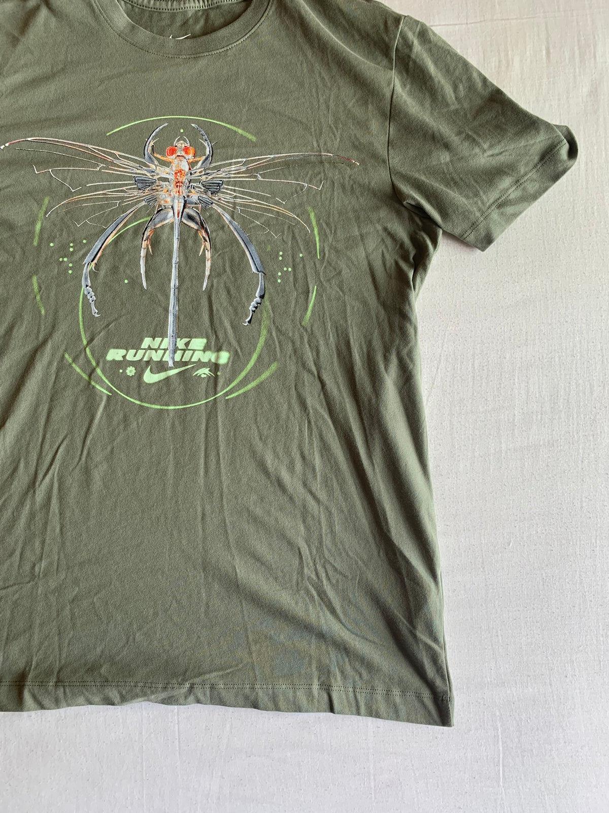 Camiseta Running Dri-FIT Dragonfly "Verde"