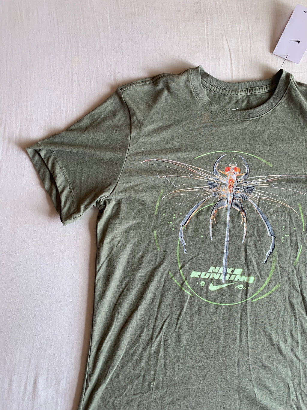 Camiseta Running Dri-FIT Dragonfly "Verde"