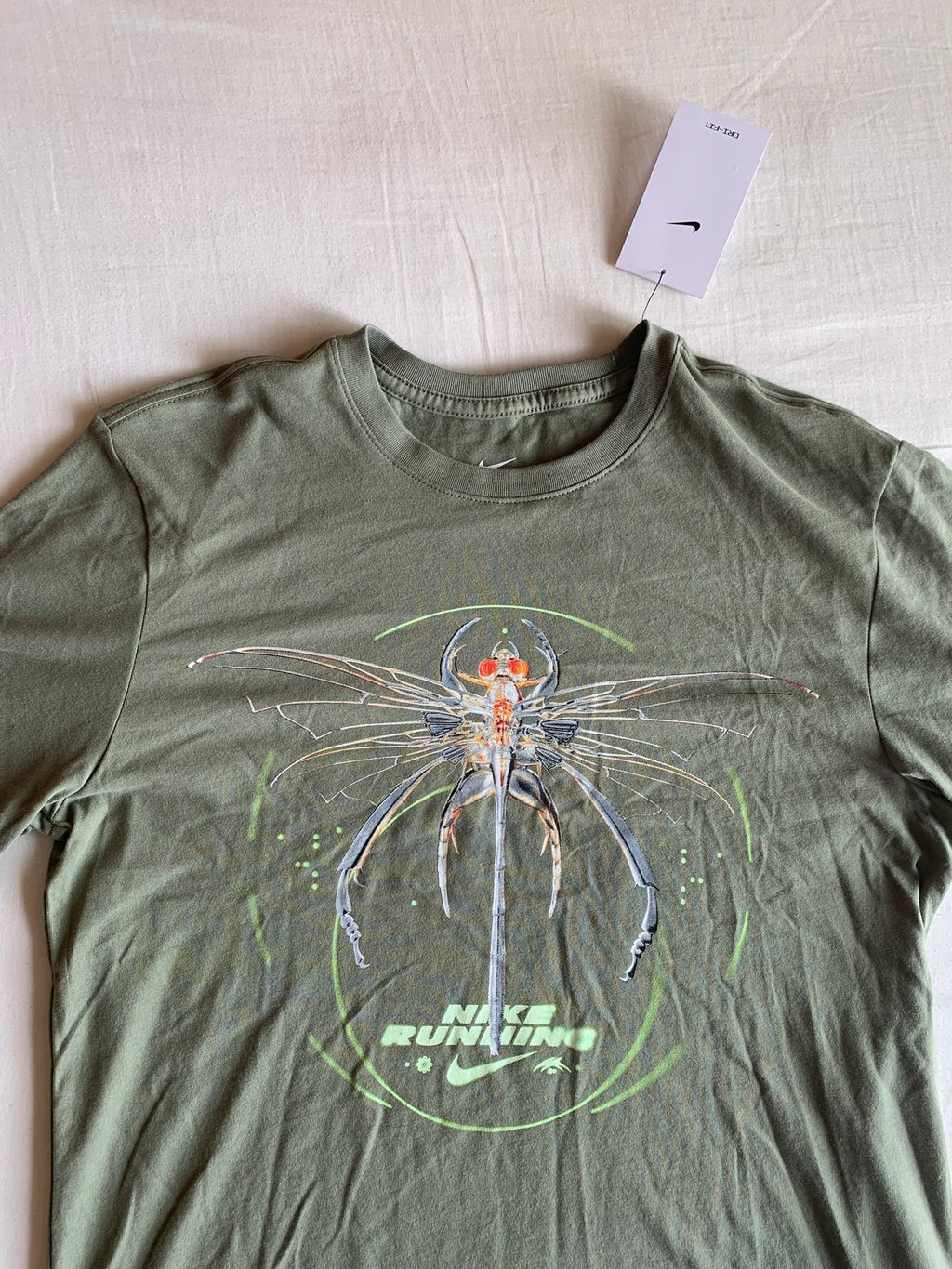 Camiseta Running Dri-FIT Dragonfly "Verde"