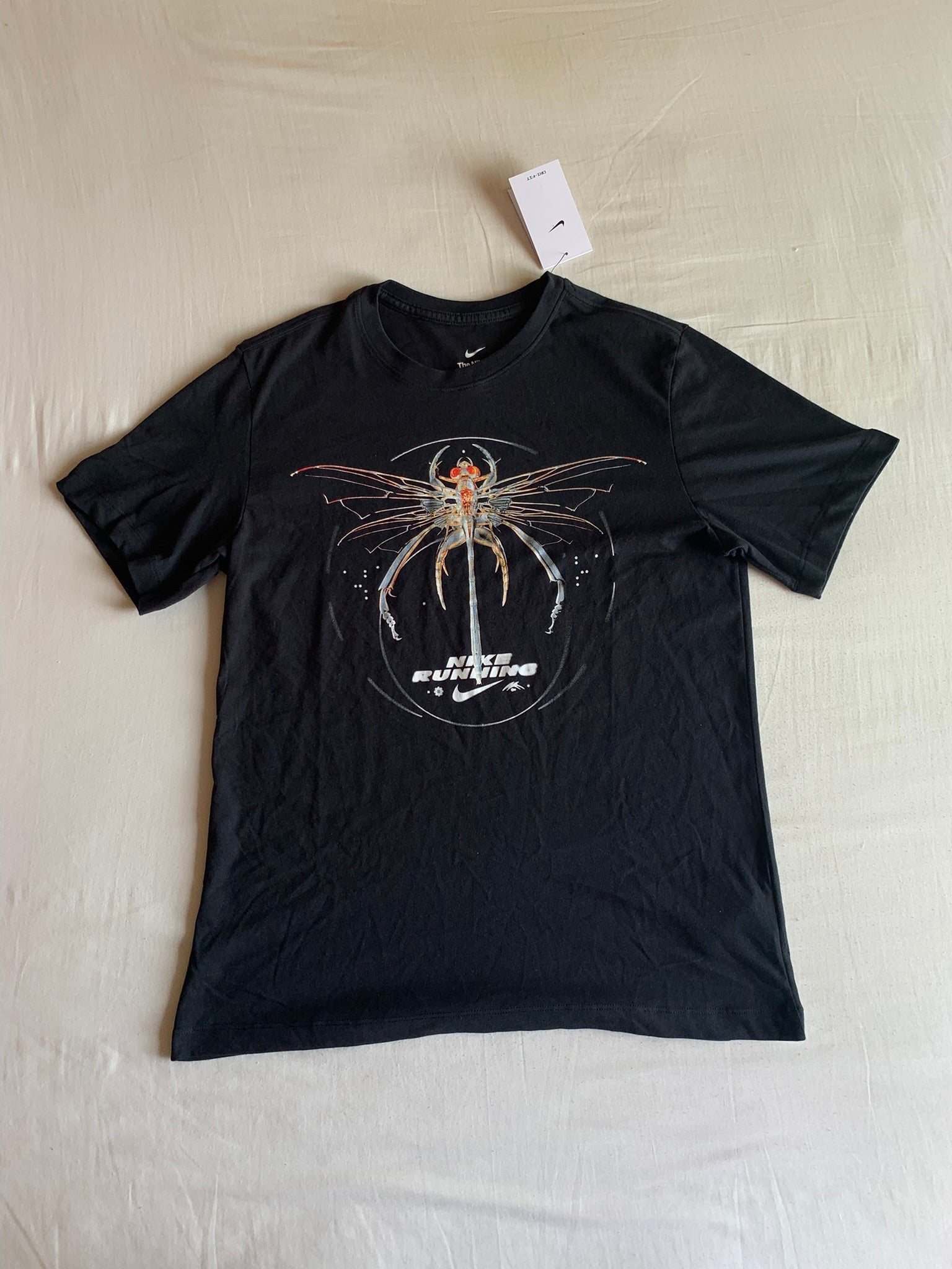 Camiseta Running Dri-FIT Dragonfly "Negra"