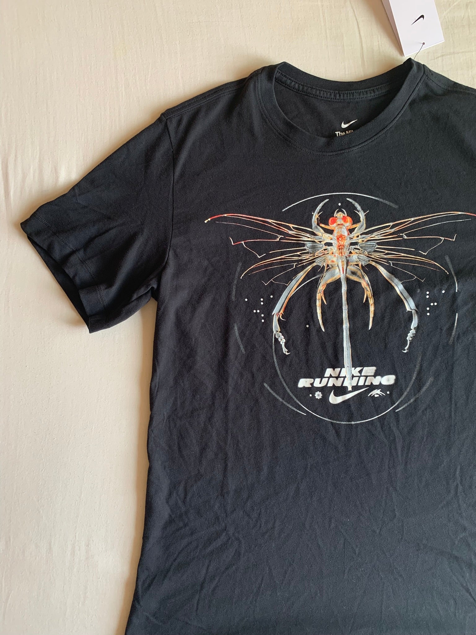 Camiseta Running Dri-FIT Dragonfly "Negra"