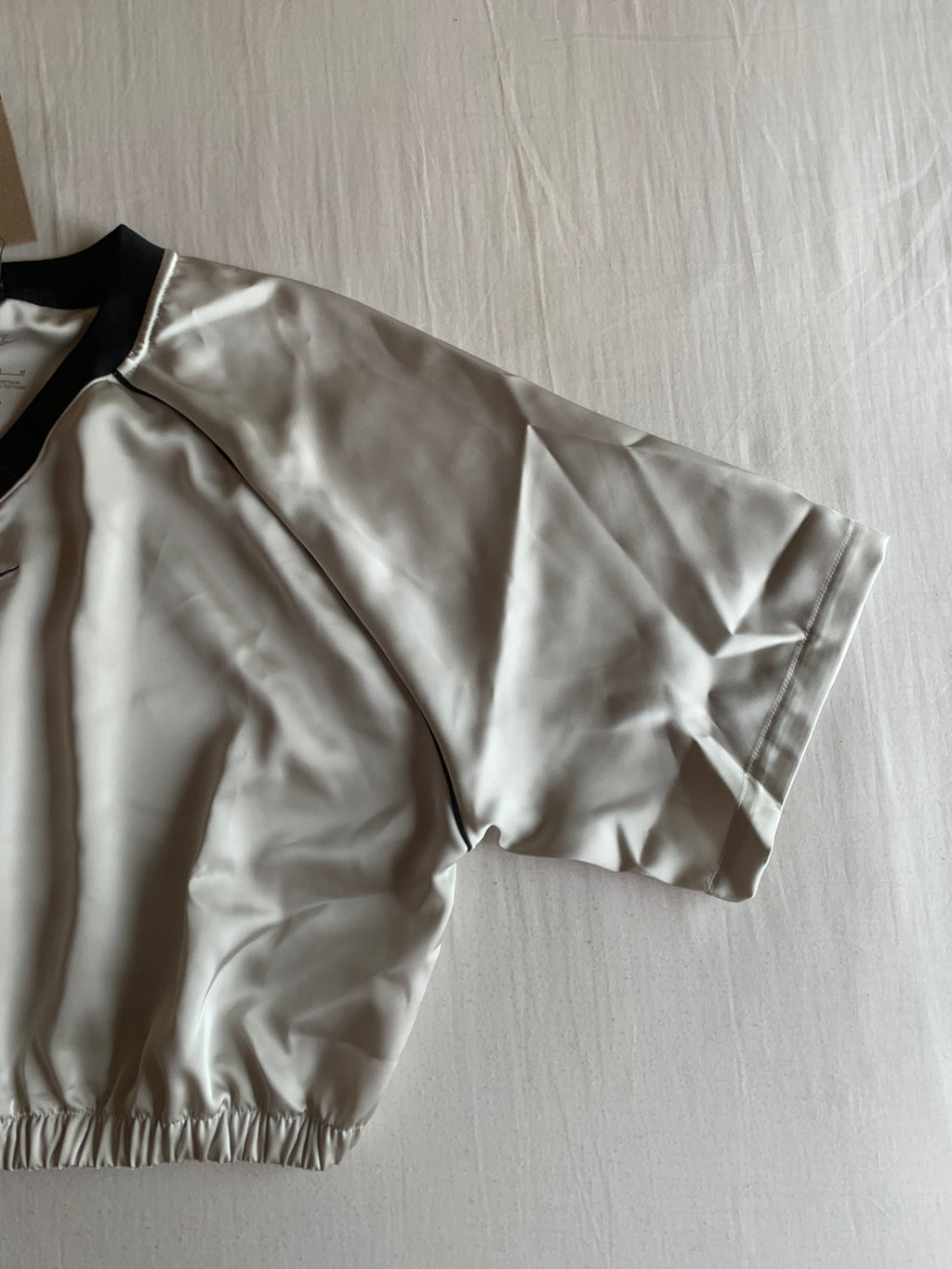 Camisa Oversize de Satén "Blanca"