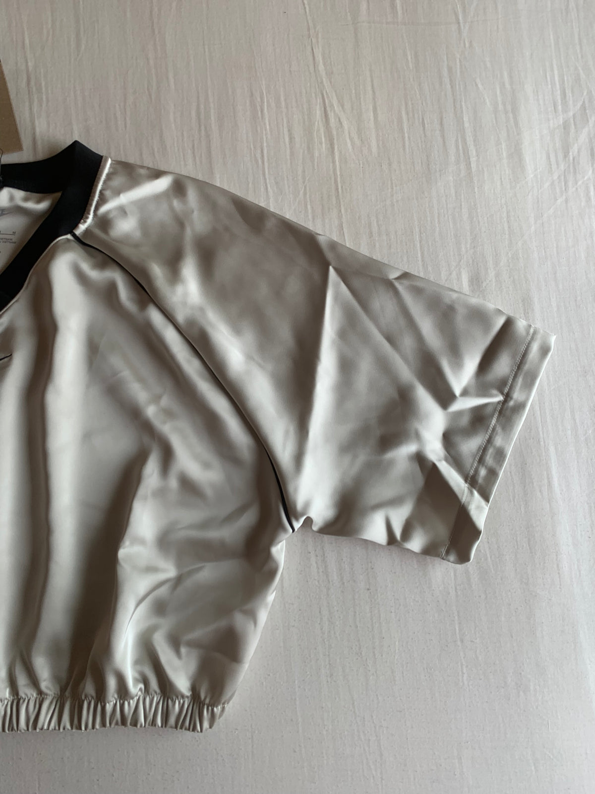 Camisa Oversize de Satén "Blanca"