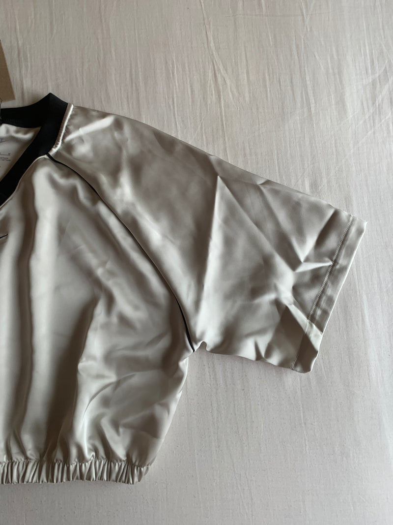 Camisa Oversize de Satén "Blanca"