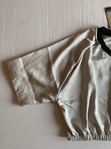 Camisa Oversize de Satén "Blanca"