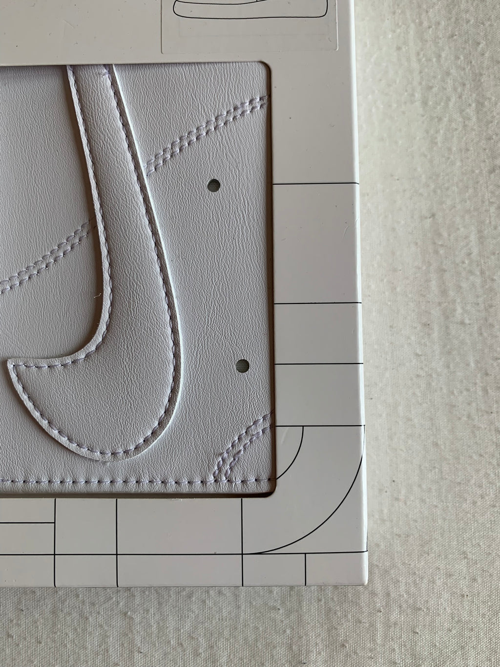 Cartera Tarjetero Air Force 1 "Blanca"