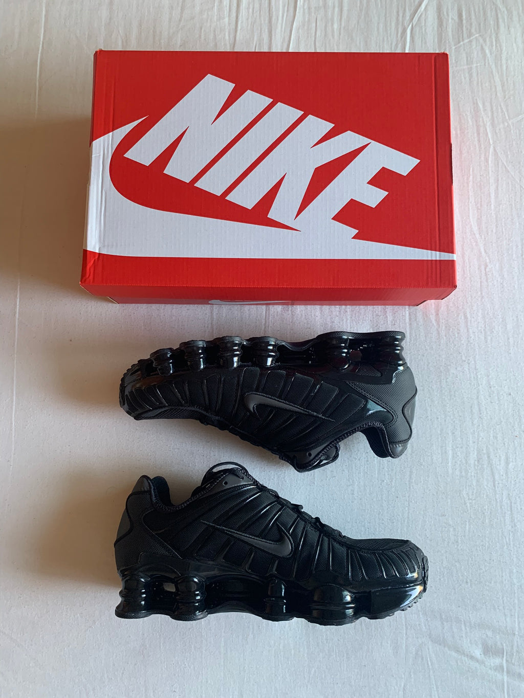 Nike Shox TL "Black Metallic Silver"