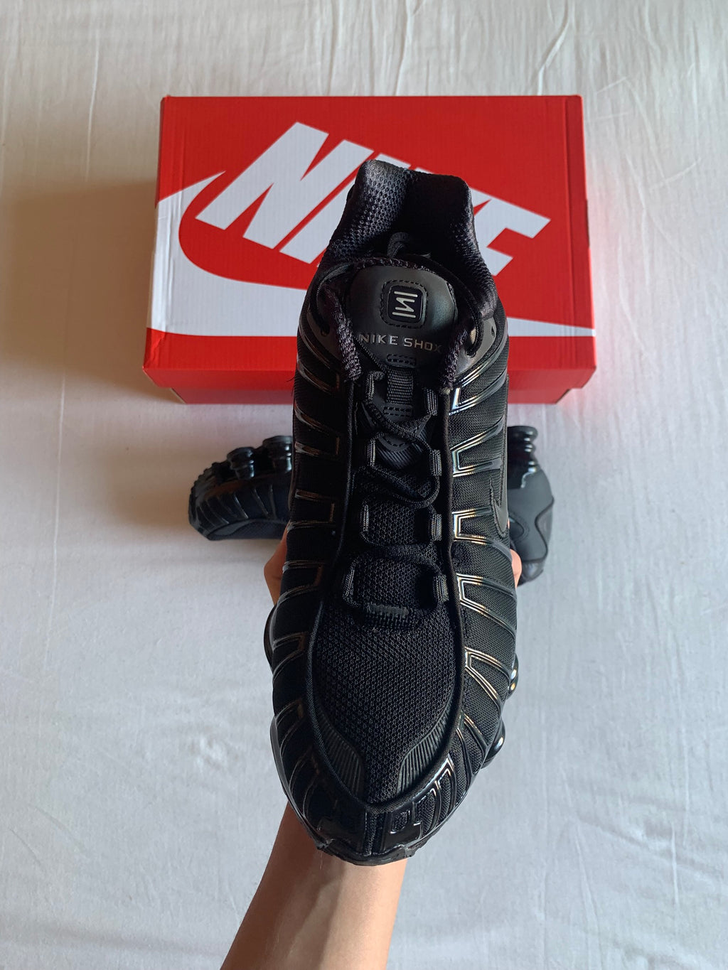 Nike Shox TL "Black Metallic Silver"