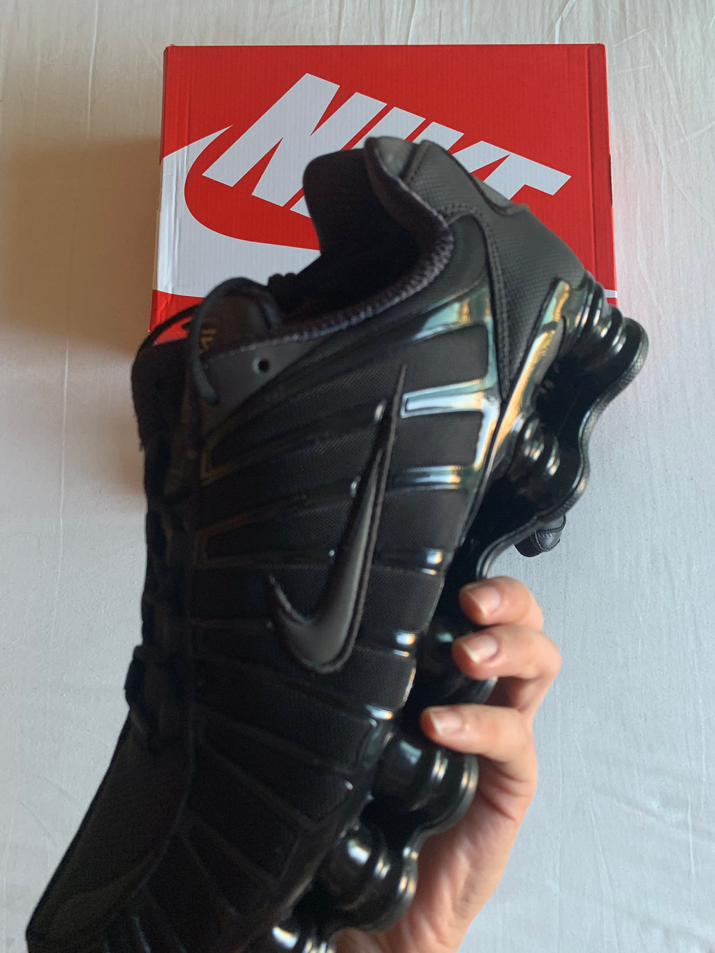 Nike Shox TL "Black Metallic Silver"
