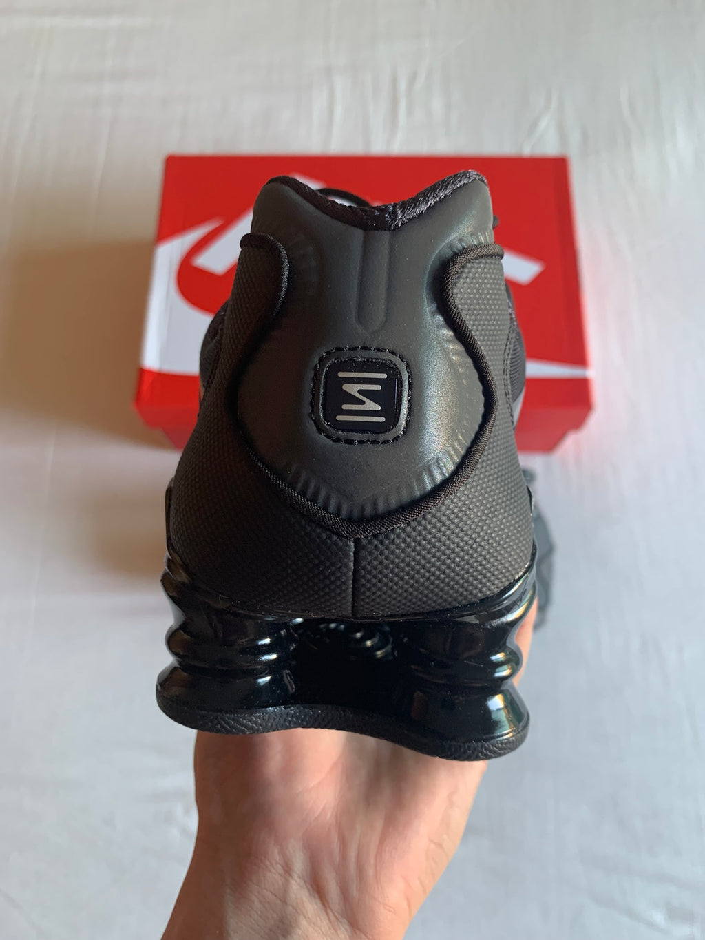 Nike Shox TL "Black Metallic Silver"