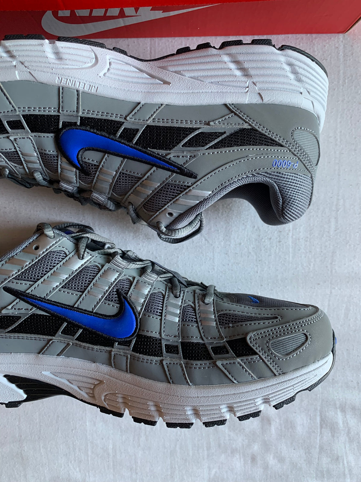 Nike P-6000 "Smoke Grey Racer Blue"