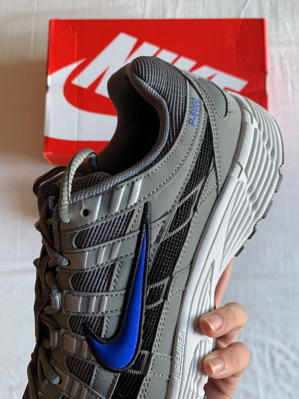 Nike P-6000 "Smoke Grey Racer Blue"