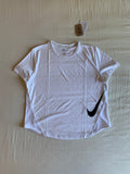 Camiseta Running Tempo Swoosh "Blanca"