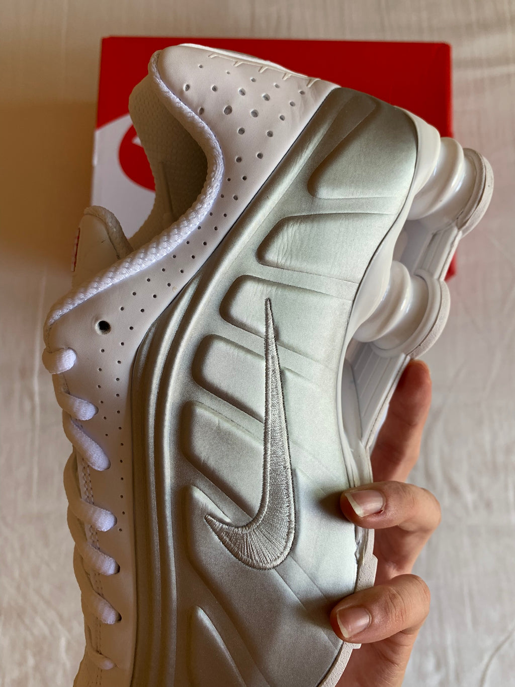 Nike Shox R4 "Metallic Silver"