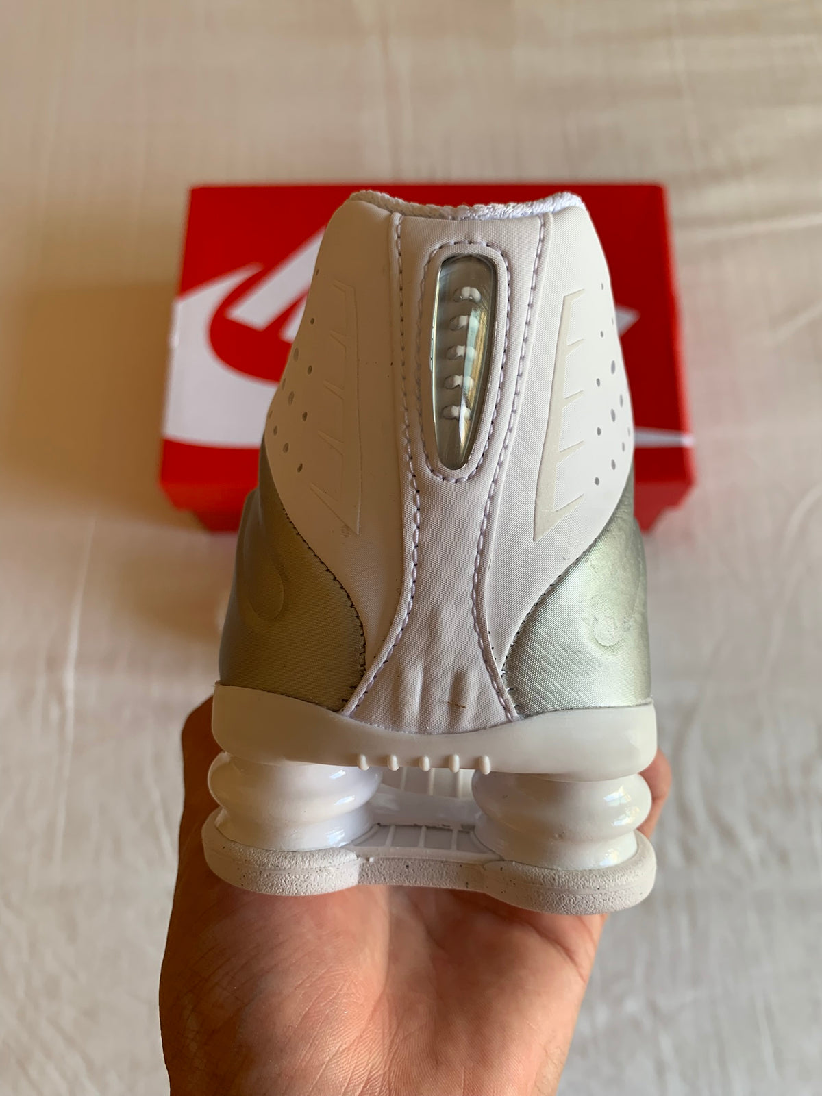 Nike Shox R4 "Metallic Silver"