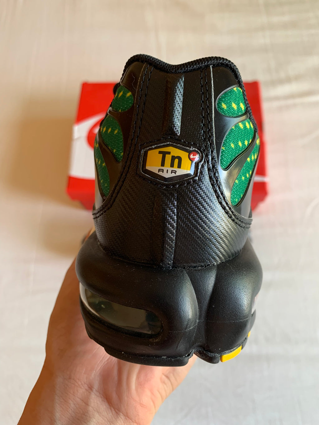 Nike Air Max Plus TN "Varsity Maize Pine Green"