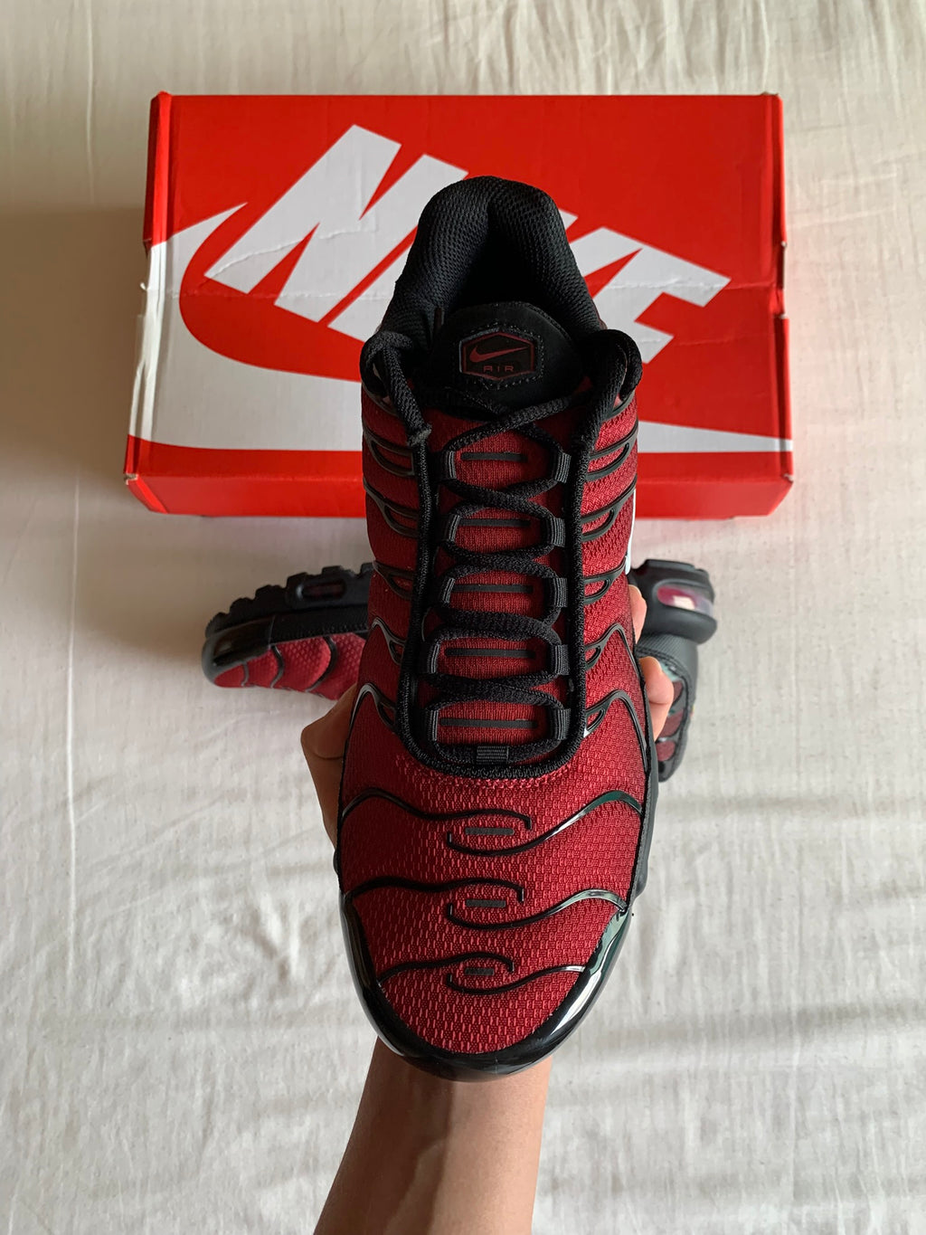 Nike Air Max Plus "Tough Red Black"