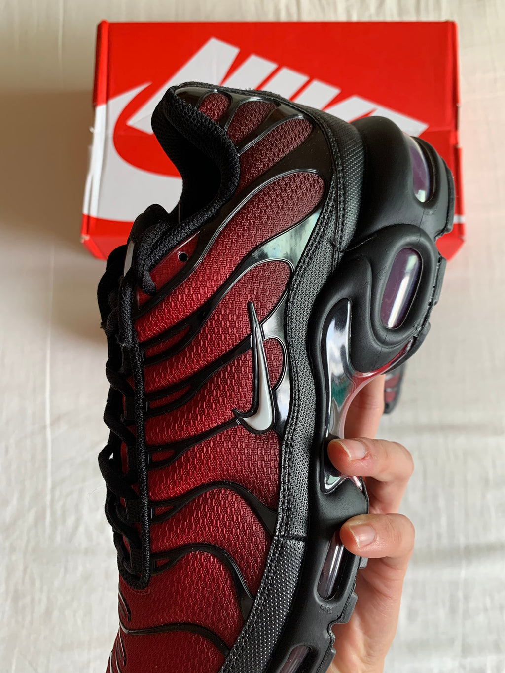 Nike Air Max Plus "Tough Red Black"