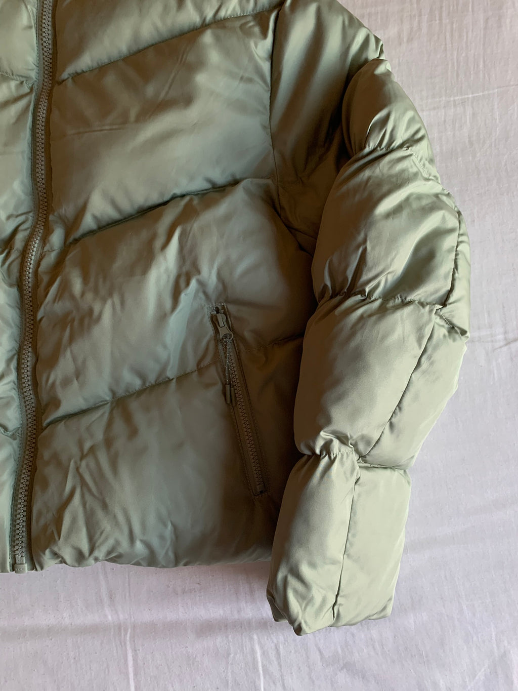Chaqueta Acolchada ASOS Design Verde Salvia