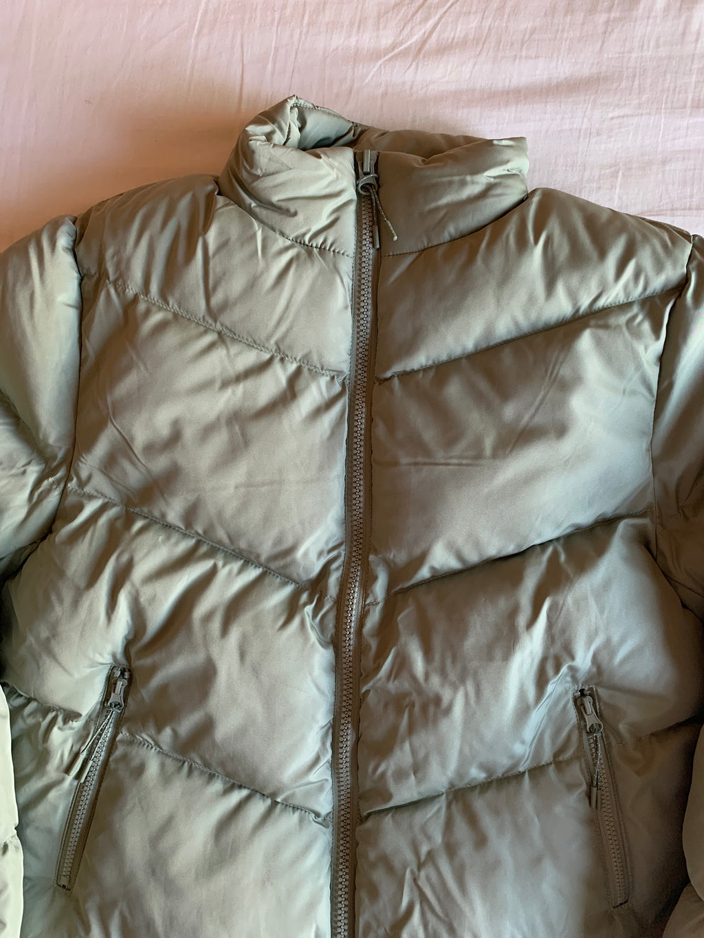Chaqueta Acolchada ASOS Design Verde Salvia